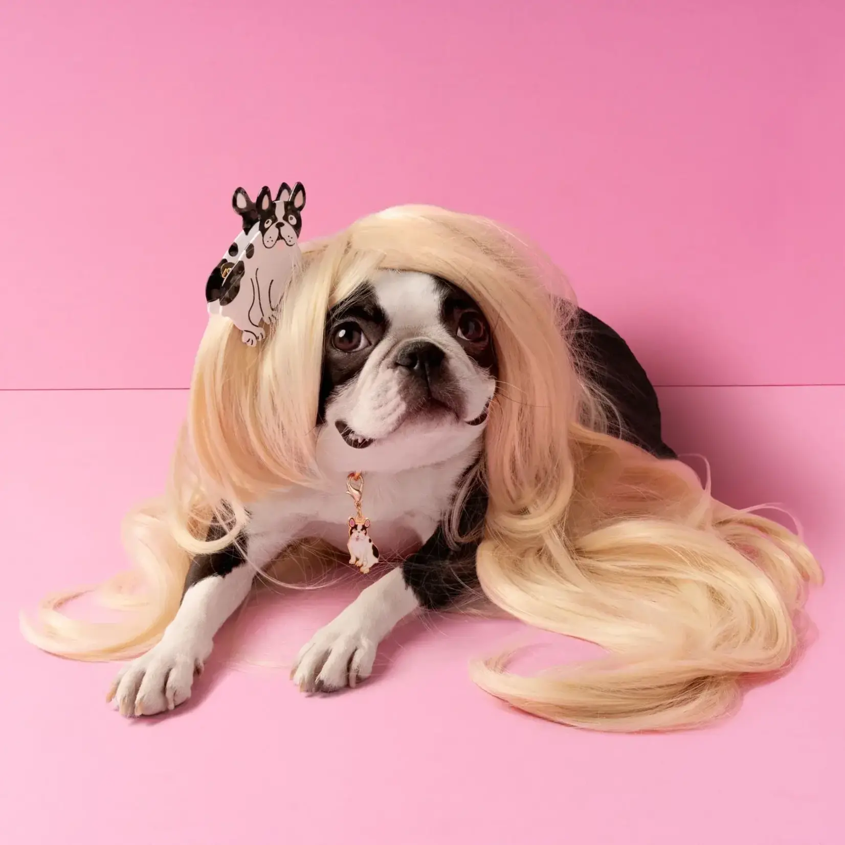 coucou suzette Coucou Suzette - Pince à cheveux Bouledogue