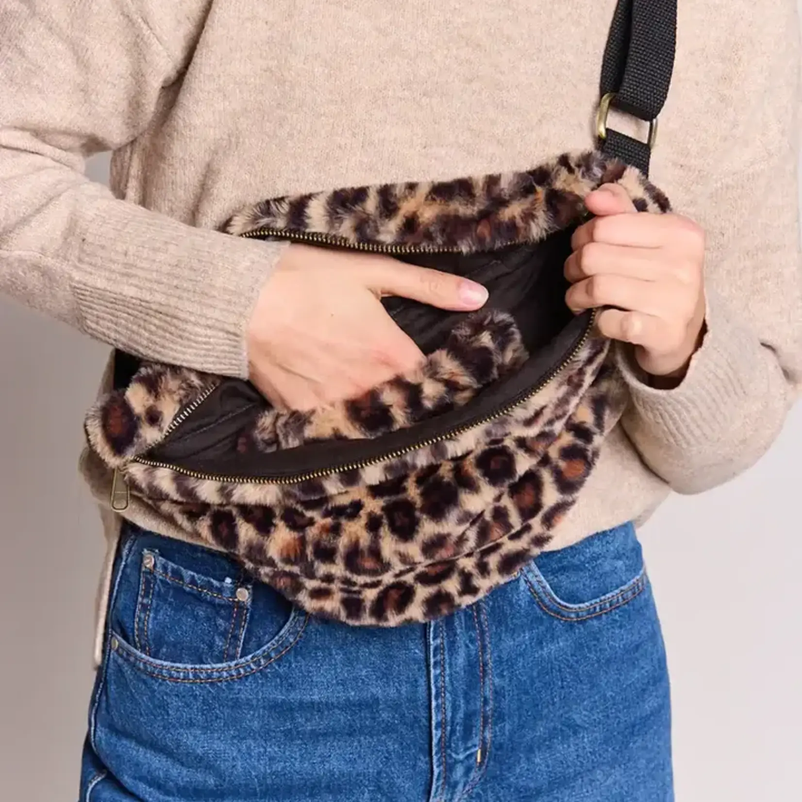 HINDBAG HINDBAG - Sasha - Fourrure Léopard