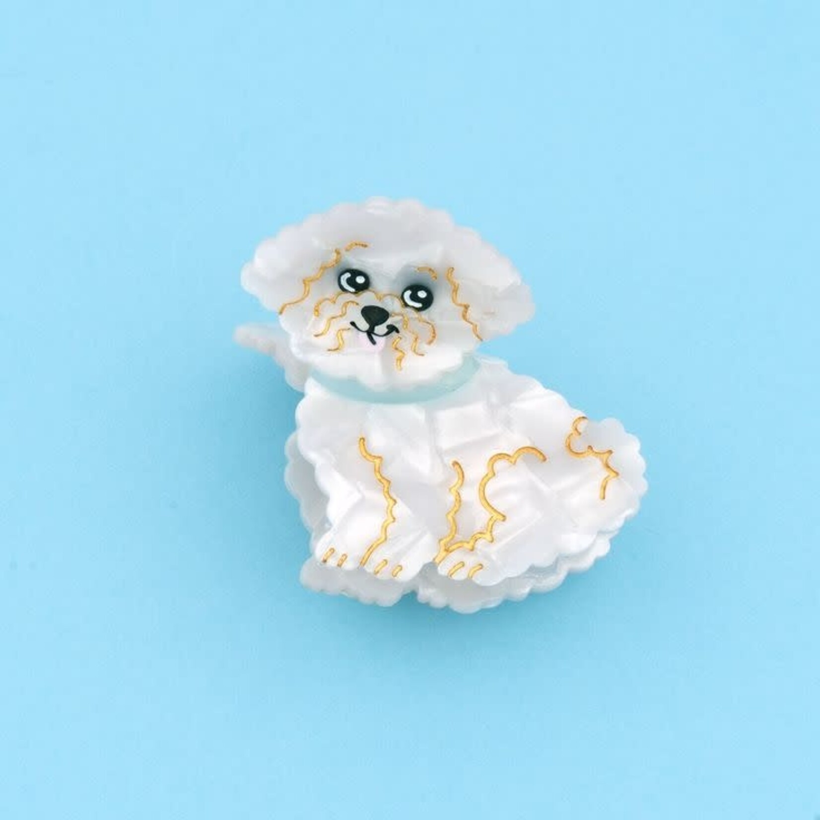 coucou suzette Coucou Suzette - Pince à cheveux Bichon