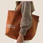 FAMILY IMPACT STORIES - Sac shopping "Maman d'amour" cuivre
