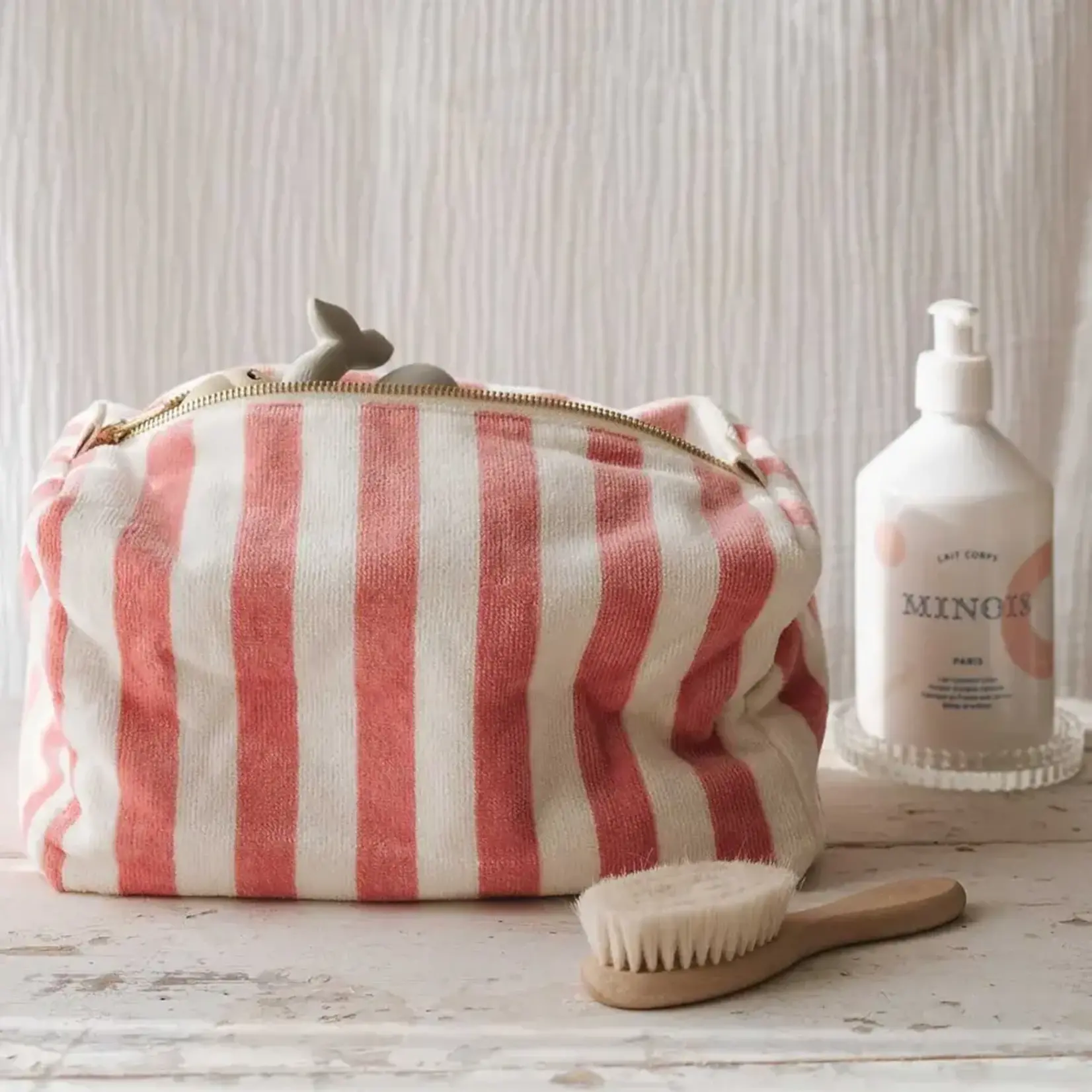 Rose in April Rose in April Trousse de toilette Vic Eponge Fraise