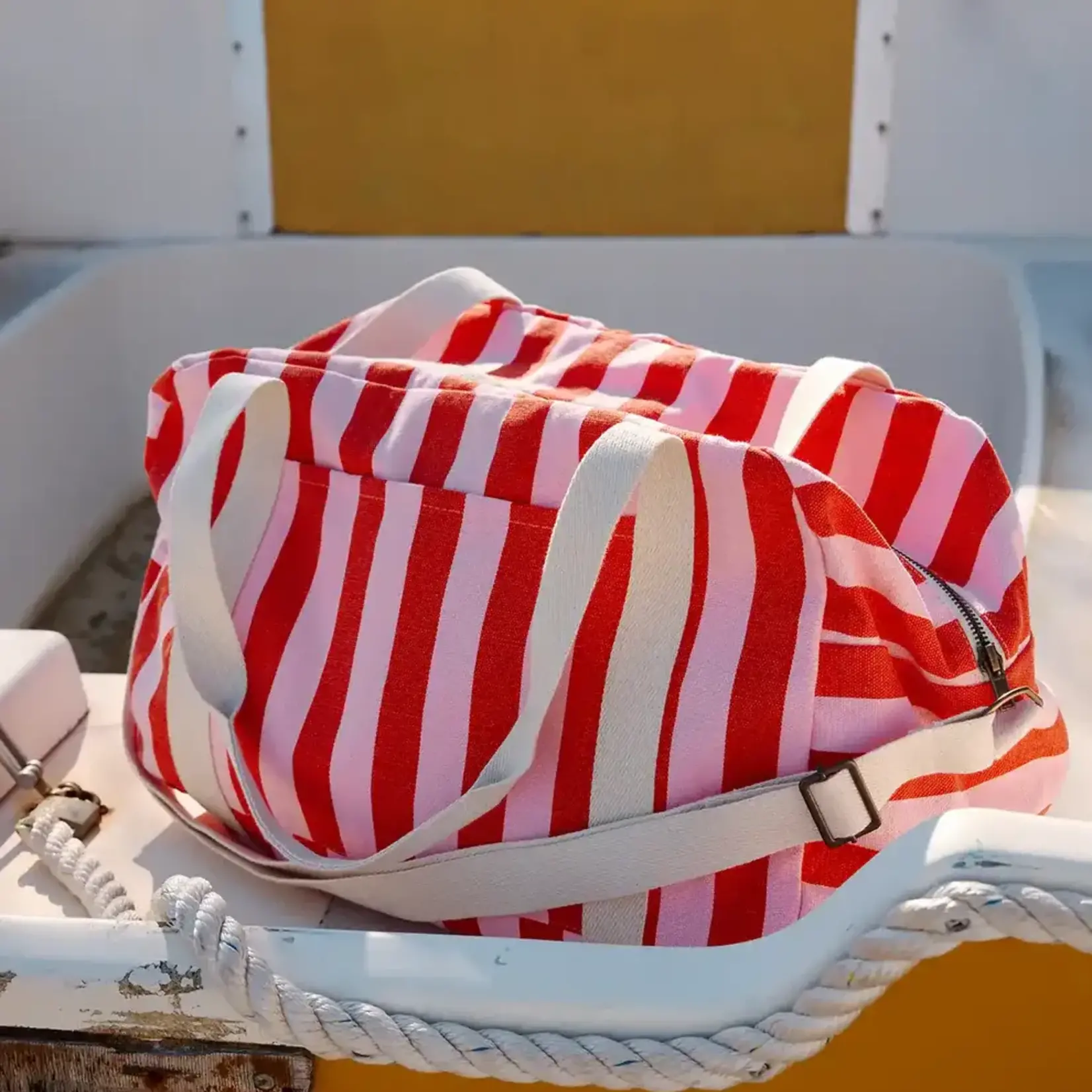 Rose in April Rose in April Sac à langer Raphael Lignes Tomate Rose bonbon