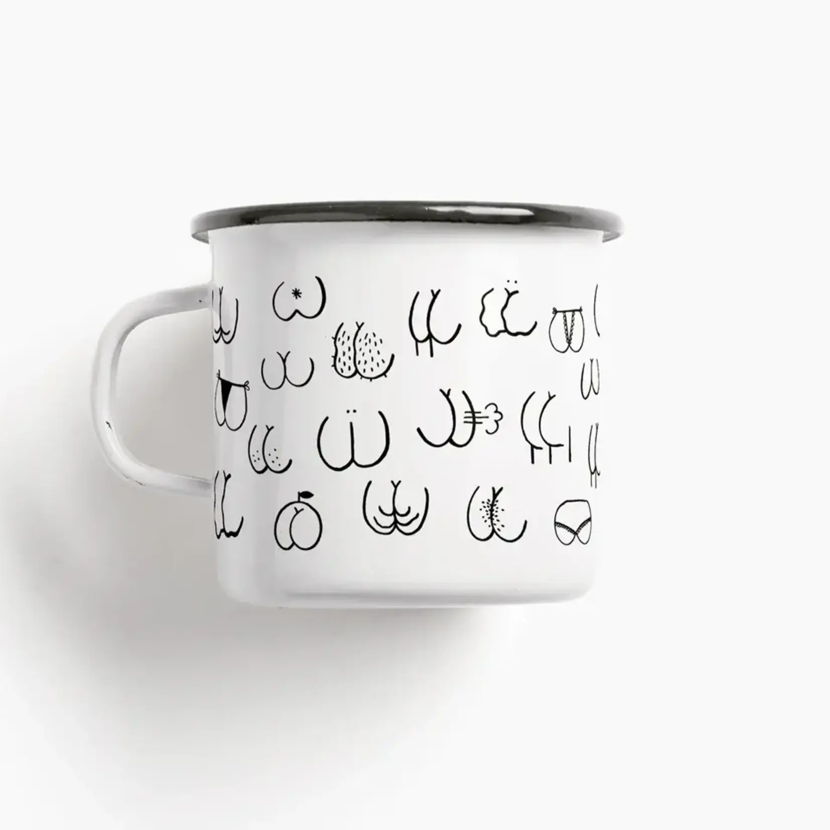 TYPEALIVE Mug émaillé - Bad Ass