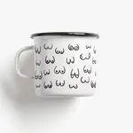 TYPEALIVE Mug émaillé - Busenfreunde