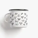 TYPEALIVE TYPEALIVE Mug émaillé - DICKe Freunde