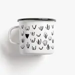 TYPEALIVE Mug émaillé - Vulvarines