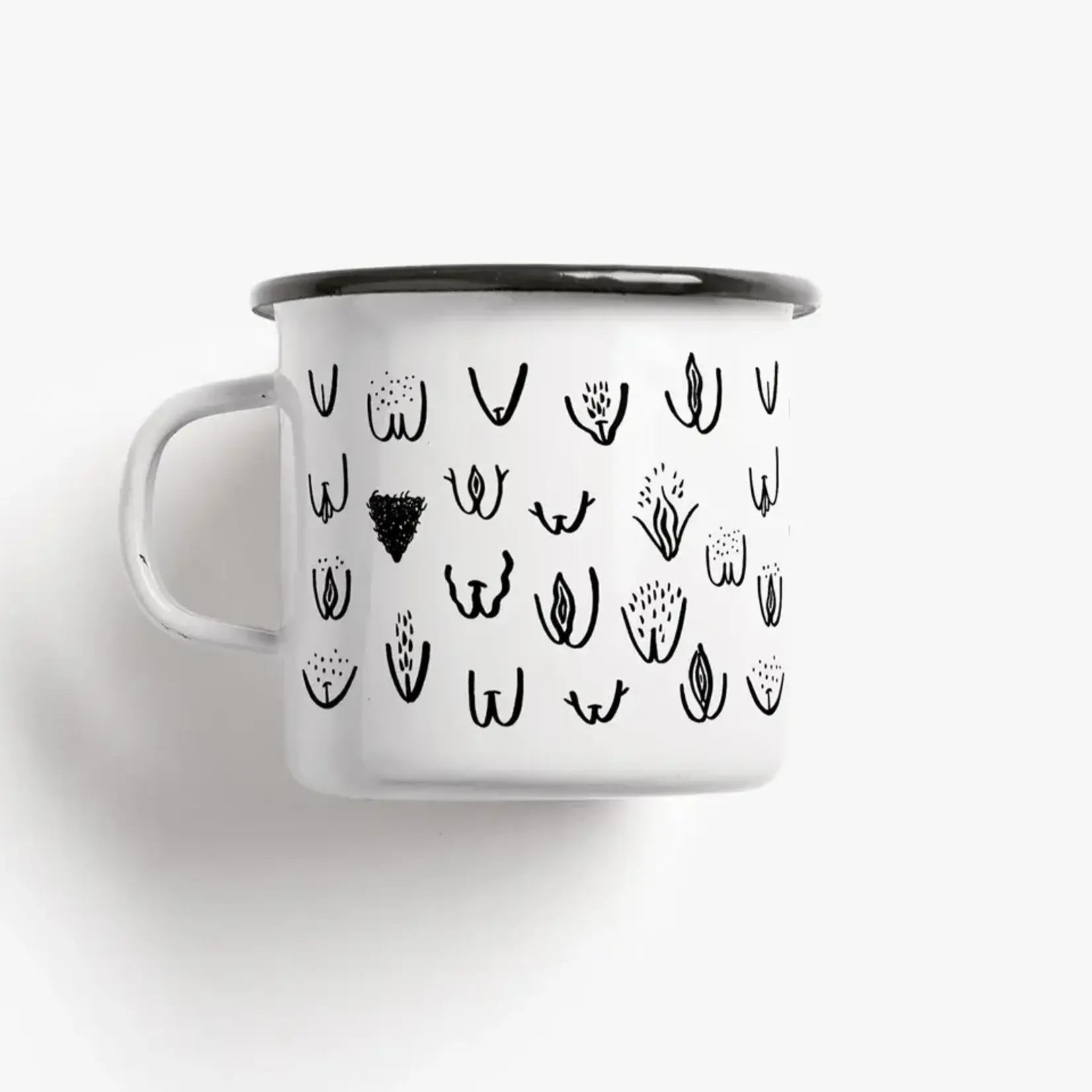 TYPEALIVE Mug émaillé - Vulvarines
