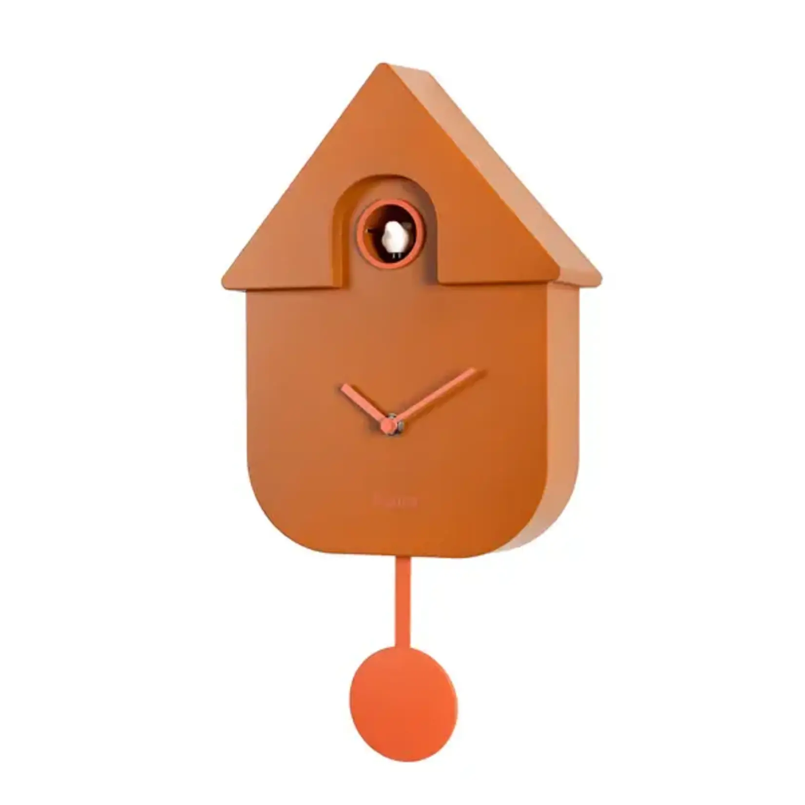 FISURA - Horloge Maison Coucou - Teracotta