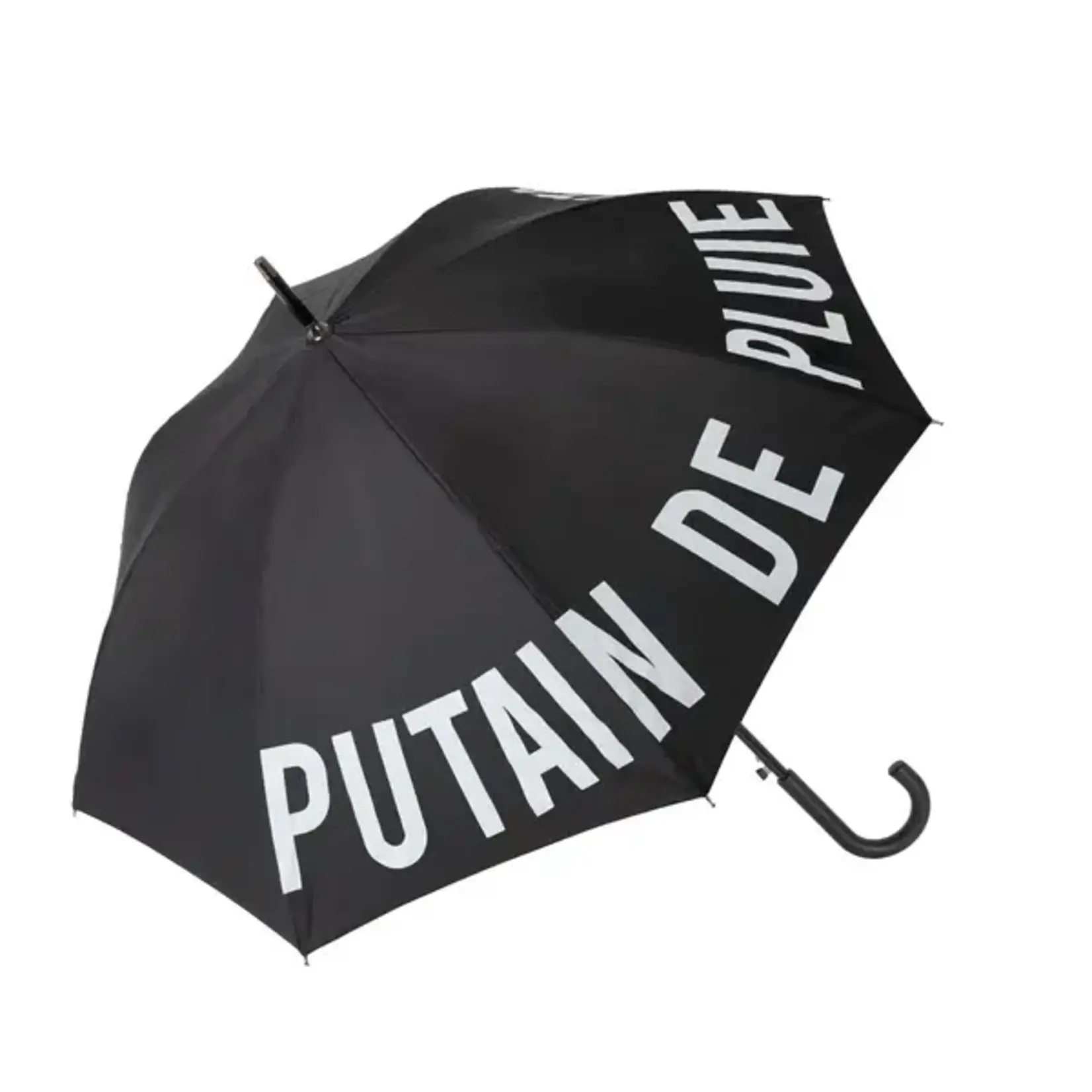 FISURA FISURA - Parapluie - Putain de pluie Noir