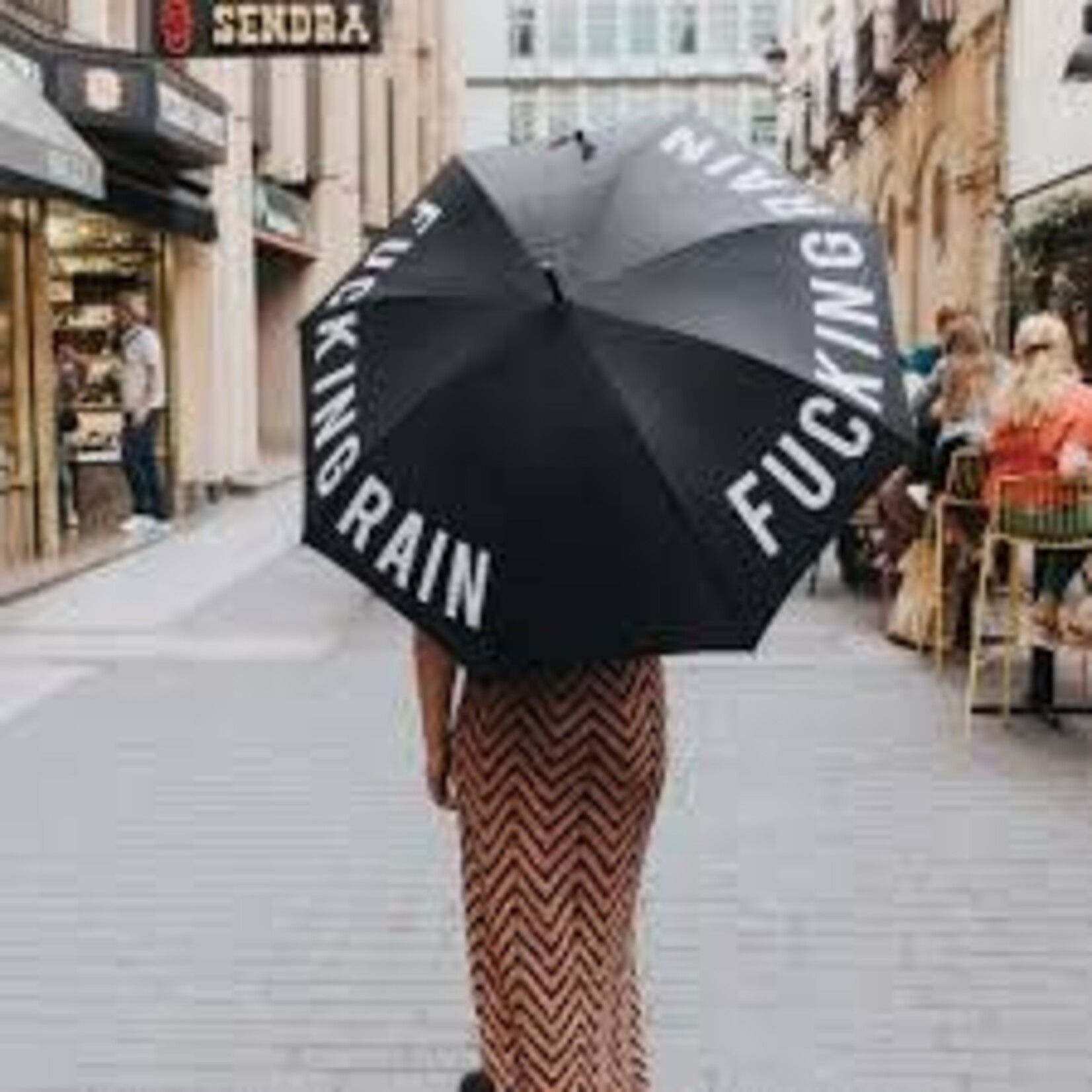 FISURA FISURA - Parapluie - Fucking rain Noir