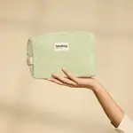 HINDBAG HINDBAG - Trousse de toilette Léon - Eponge vert