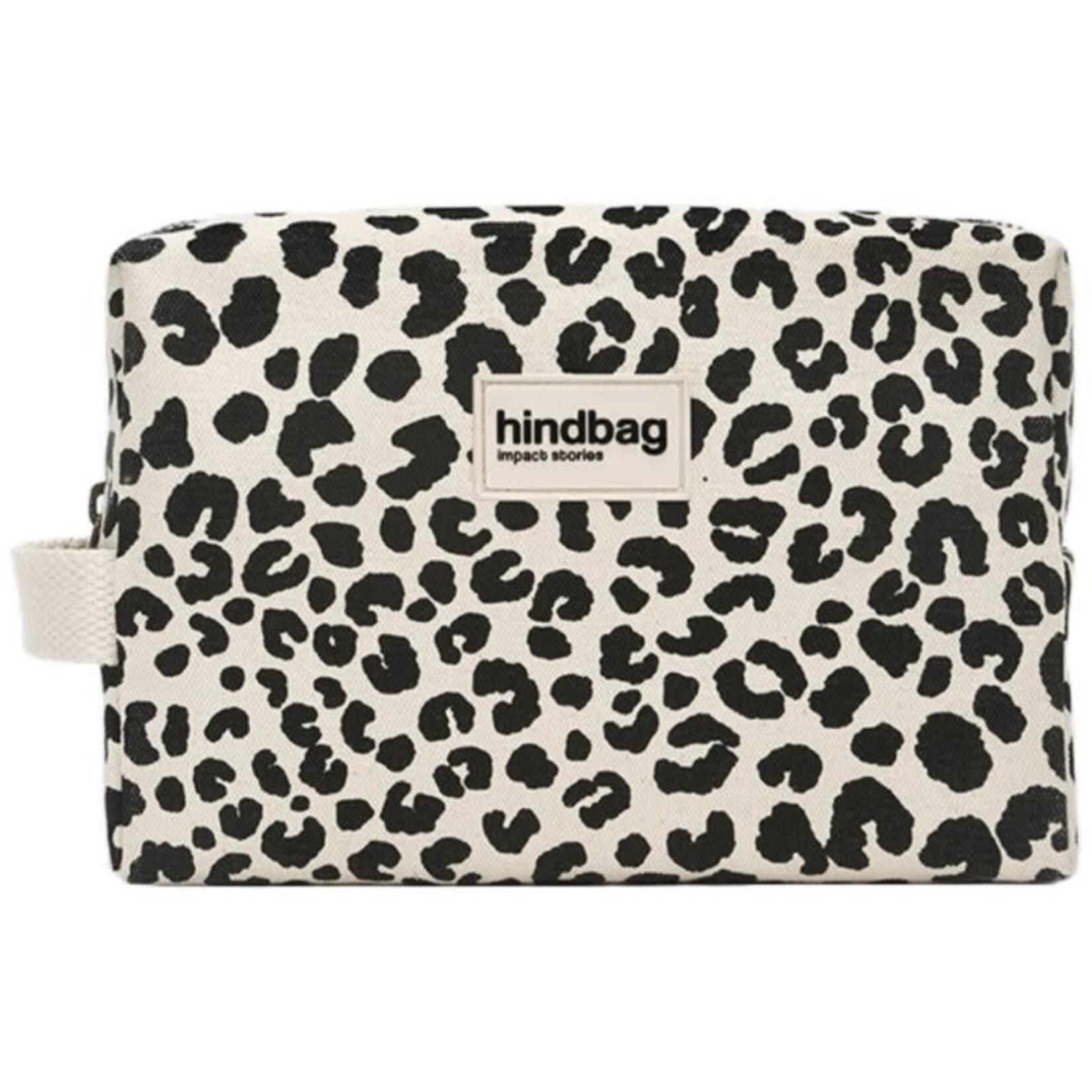 HINDBAG HINDBAG - Trousse de toilette -  Leon - Leopard écru