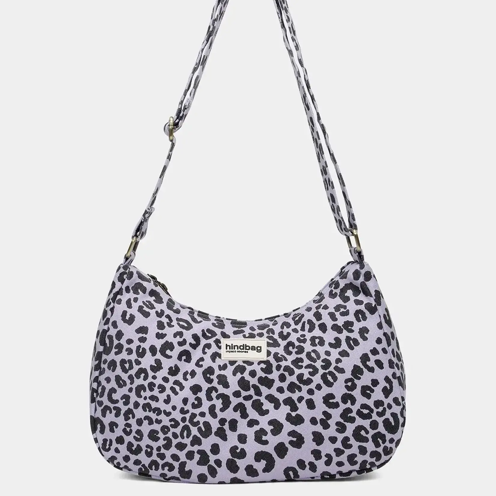 HINDBAG Hindbag - Sac Rosa  Leopard Lilas