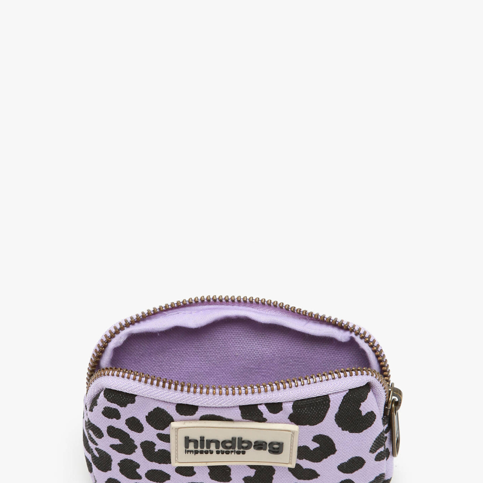 HINDBAG HINDBAG - Porte monnaie Lili - Leopard Lilas