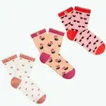 CABAIA CABAIA - Chaussettes à bouton inséparables - Pack Heartfelt sparkle - 36-41