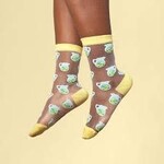 coucou suzette Coucou Suzette - Chaussettes transparentes Limonade - 36/40
