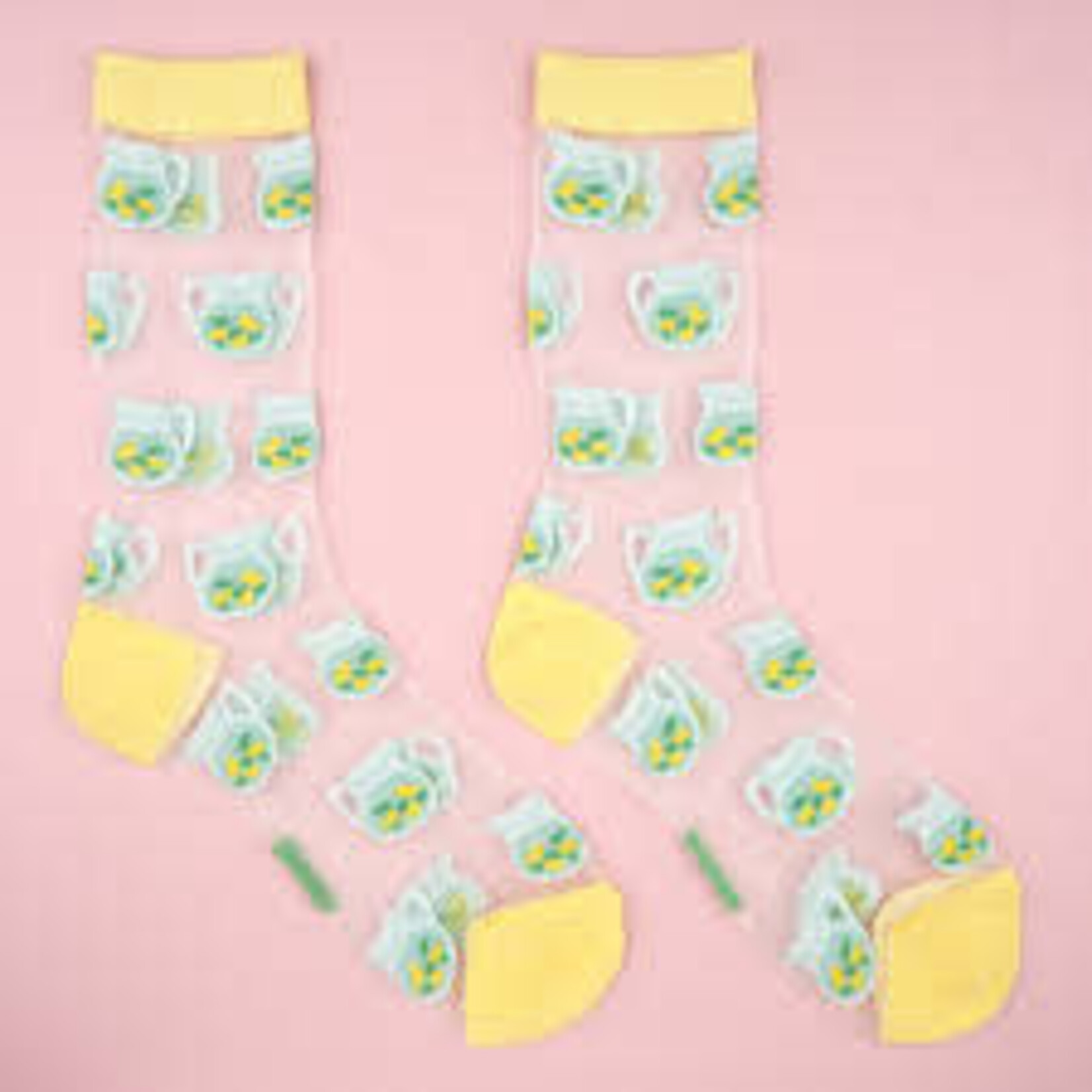 coucou suzette Coucou Suzette - Chaussettes transparentes Limonade - 36/40