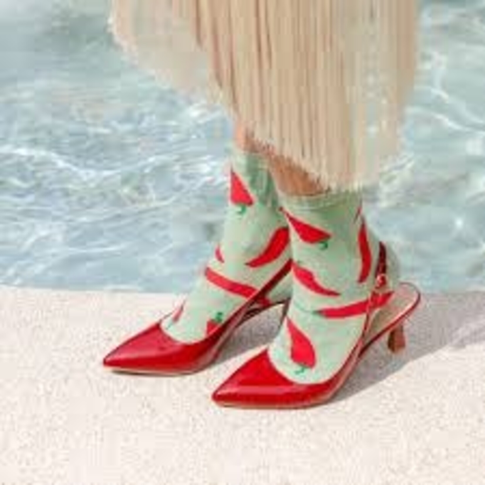 coucou suzette Coucou Suzette - Chaussettes Piments - 35/44