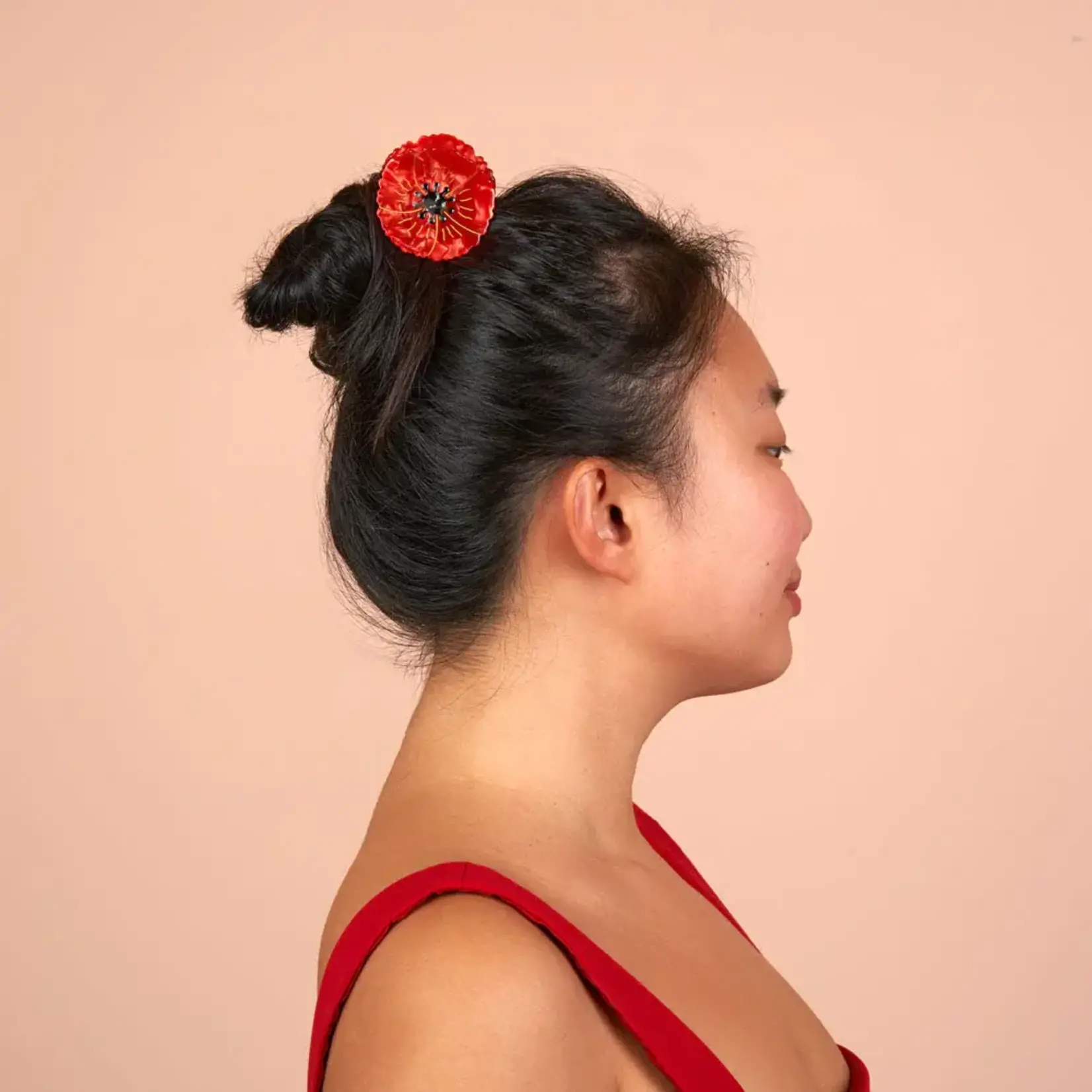 coucou suzette Coucou Suzette - Pince à cheveux Coquelicot