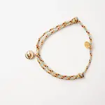 Le Petit Lien de Paris Le Petit Lien de Paris Bracelet Louise Gold Oeil