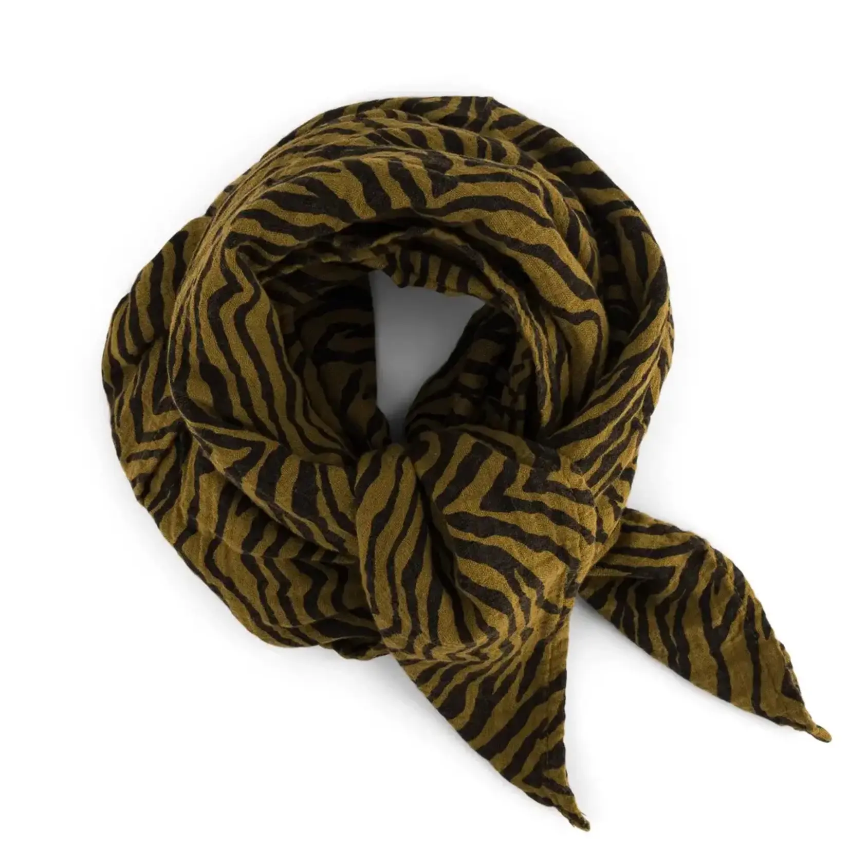 Rose in April Rose in April Foulard Bianca zèbre tapenade enfant