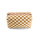 Rose in April Rose in April Trousse de toilette Vic Damier Caramel