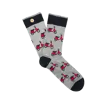 CABAIA CABAIA - Chaussettes à bouton inséparables - Alban et Elodie - Grey - 41/46