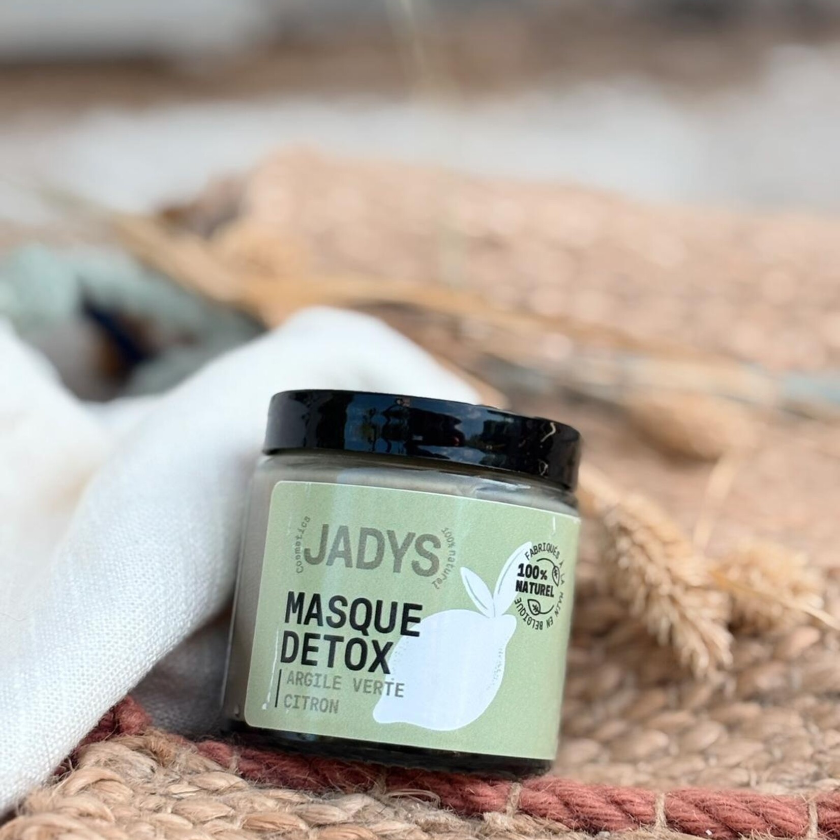 Jadys Cosmetics Jadys Cosmetics - Masque Détox - Argile verte et citron