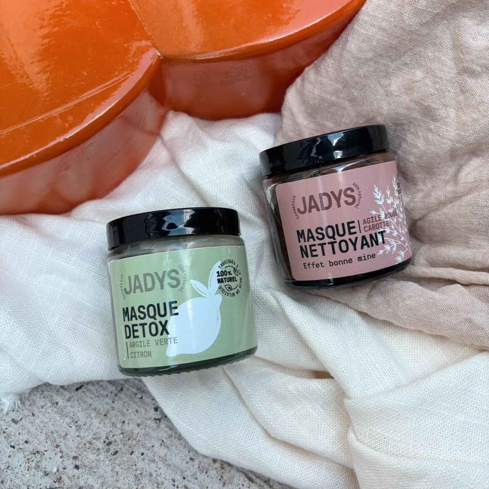 Jadys Cosmetics Jadys Cosmetics - Masque Détox - Argile verte et citron