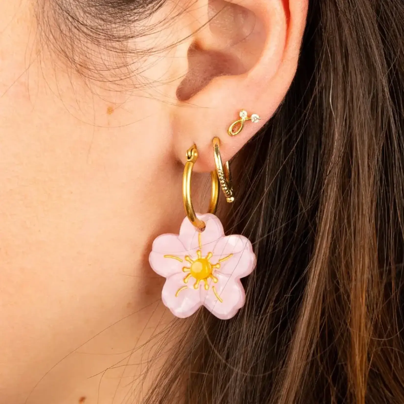 coucou suzette Coucou Suzette - Boucles d'oreilles Sakura