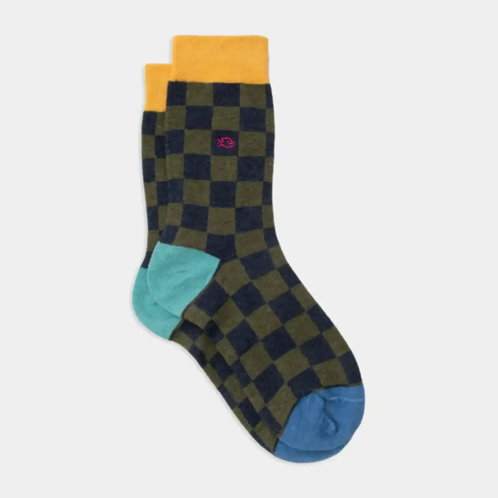 BILLYBELT BILLYBELT Chaussettes  Carreaux Brooklands 41/46