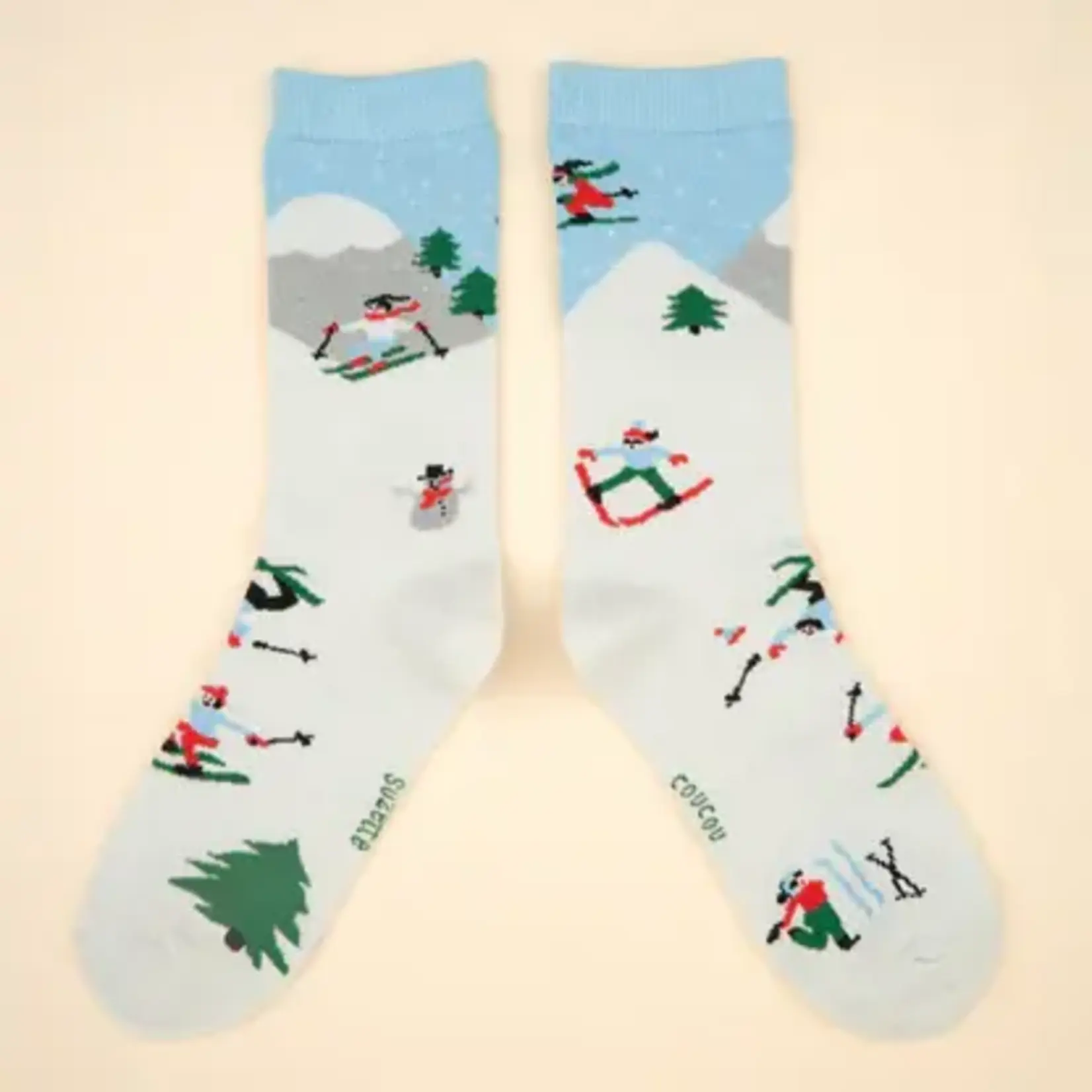 coucou suzette Coucou Suzette - Chaussettes Piste noire - 35/44