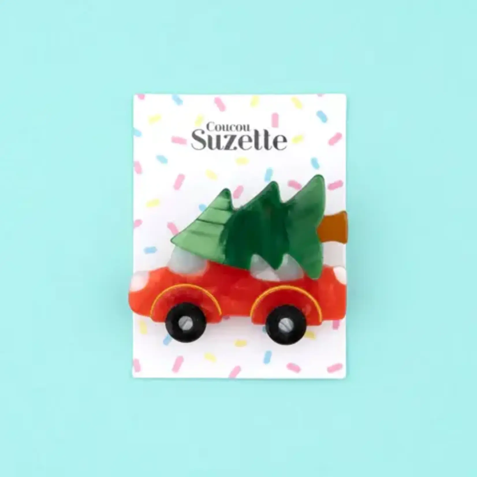 coucou suzette Coucou Suzette - Barrette Voiture sapin
