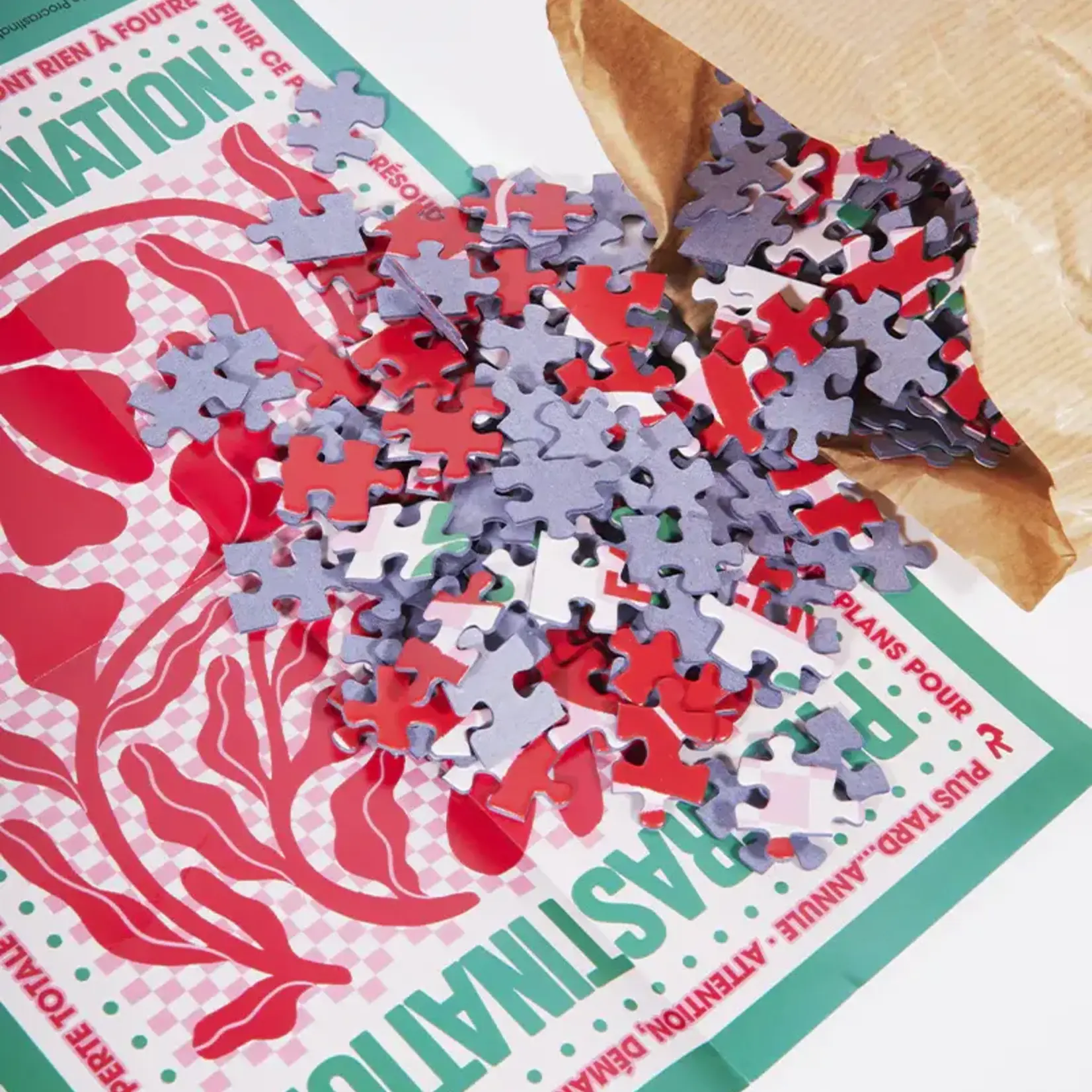 Piece & Love -  Puzzle 1000 pièces - Procrastination