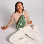 HINDBAG HINDBAG - Sac banane Sofia - Velours vert d'eau