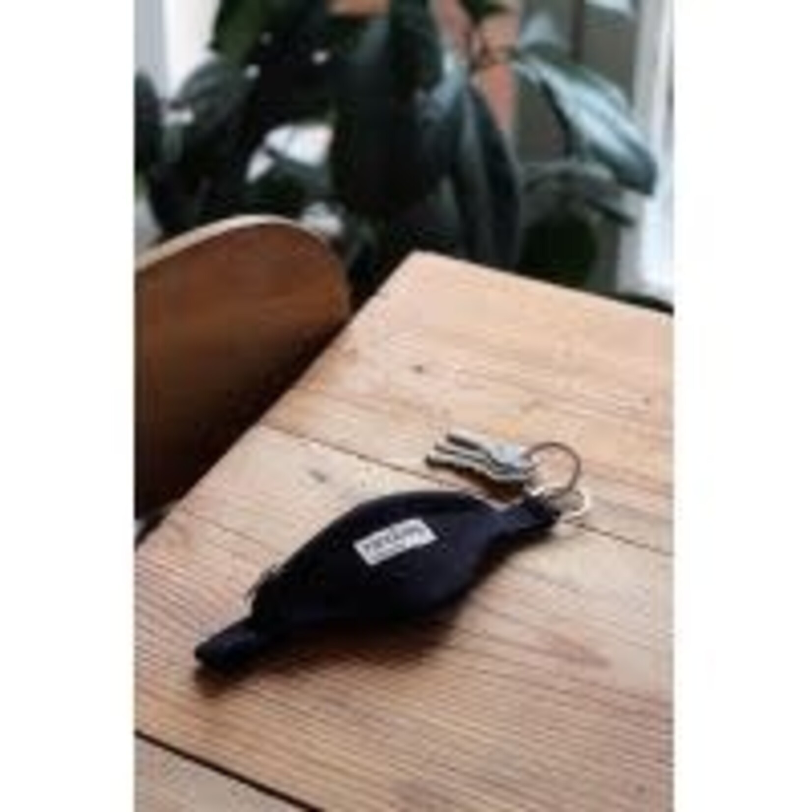 HINDBAG HINDBAG - Porte clé banane Côme noir