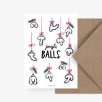 TYPEALIVE - carte postale - Jingle Balls