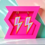 PINKSTORIES PINKSTORIES - Boucle d'oreilles Eclair rose