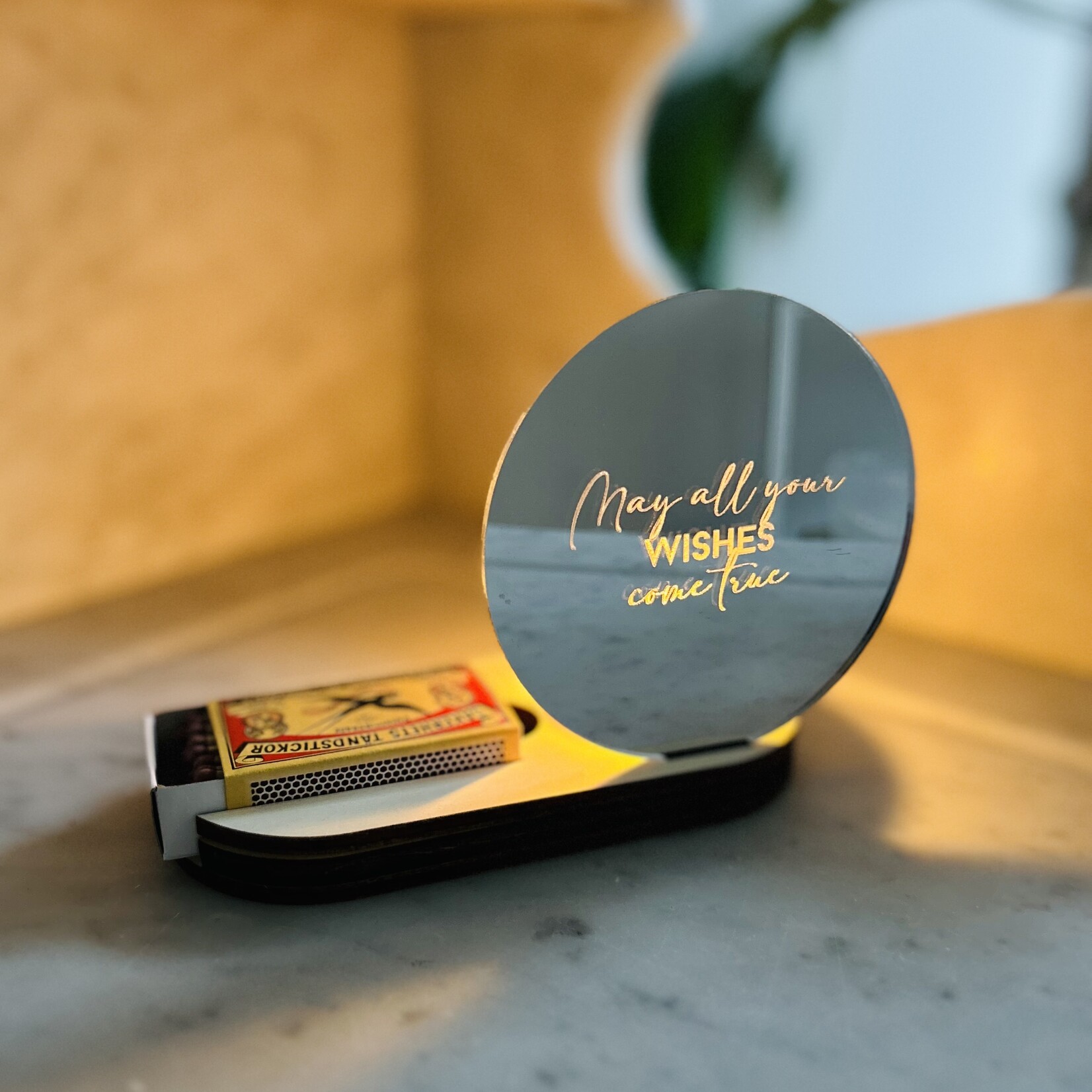 One Of A Kind LASERCUT - Wish Candle EN