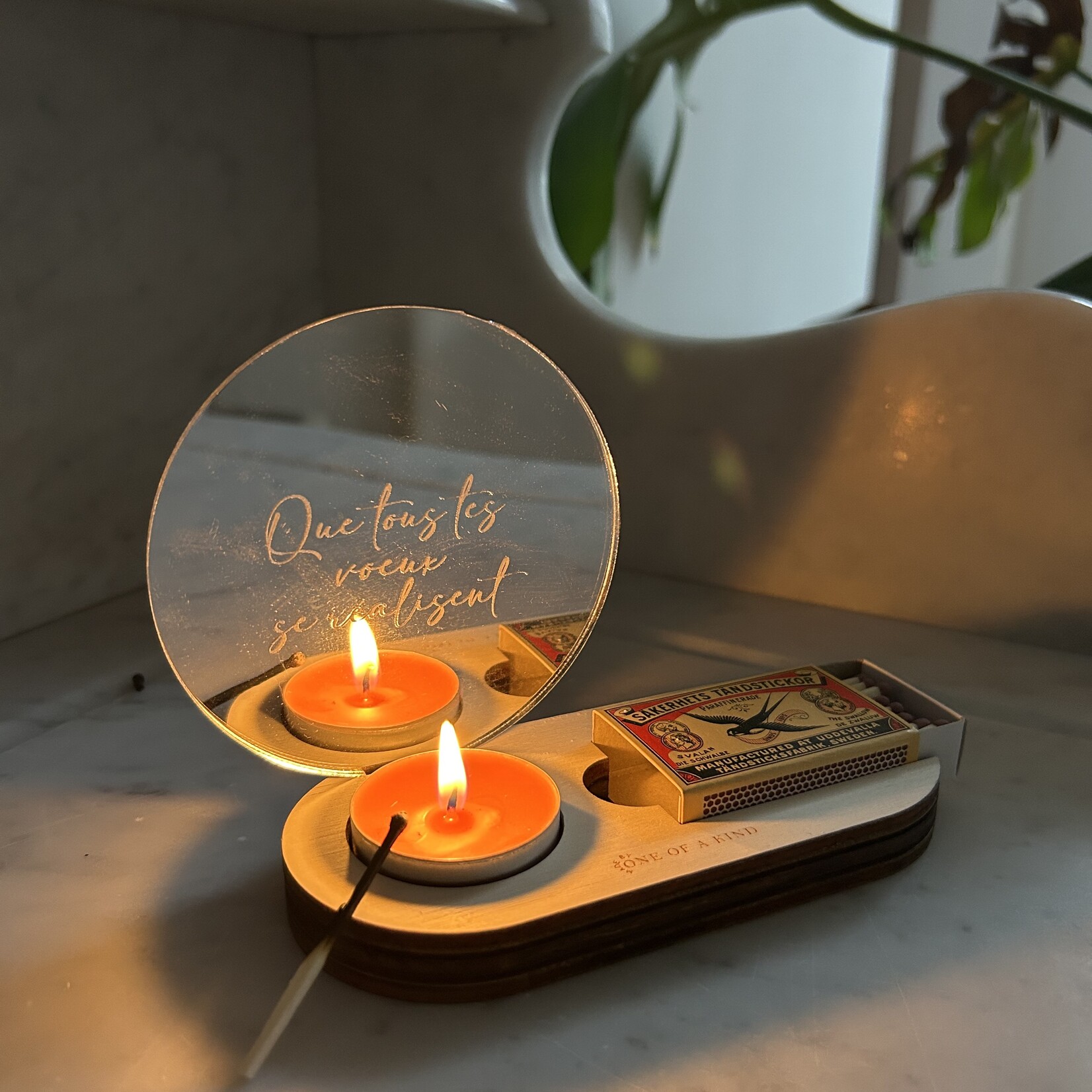 LASERCUT - Wish Candle FR