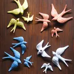 CER AMOR - Lot de 3 hirondelles