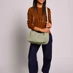 HINDBAG Hindbag - Sac Rosa  Vert Argile