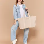 HINDBAG HINDBAG - Week-end bag Jean - Jute