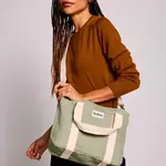 HINDBAG HINDBAG - Sac à main - Louise Vert Argile
