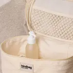 HINDBAG HINDBAG - Trousse de toilette - Gaspard - velours crème