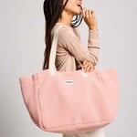 HINDBAG Hindbag - Sac cabas Claude - Teddy rose poudre