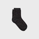 BILLYBELT BILLYBELT Chaussettes Léopard paillettes noir 37/40