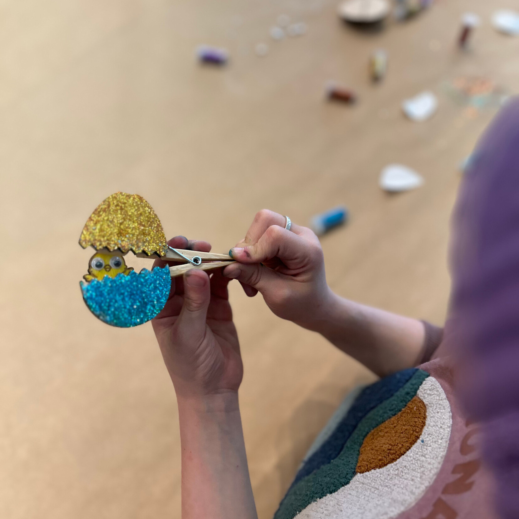 Atelier créatif de Pâques pour enfants