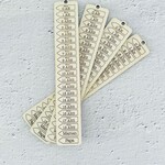 One Of A Kind LASERCUT - Toise - plaque d'ages perso