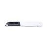 Solingen Solingen Schilmesje - RVS Glad - 16 cm met "Blade Cover" - Wit - 10 Stuks Solingen Solingen Schilmesje - RVS Glad - 16 cm met "Blade Cover" - Wit - 10 Stuks